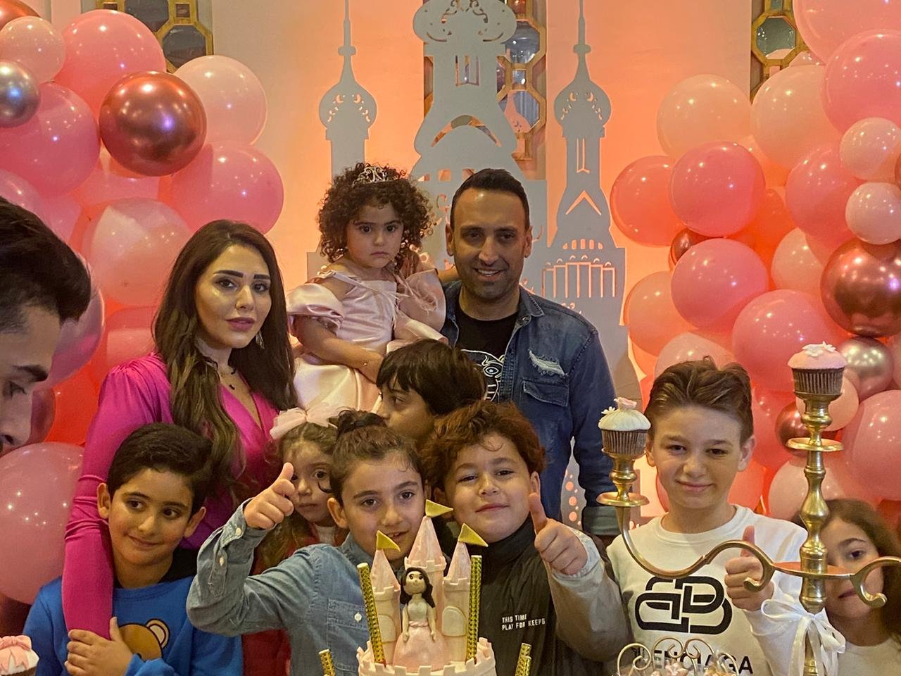 صورة مميزة: تمام بليق يحتفل بعيد ميلاد ابنته كالين