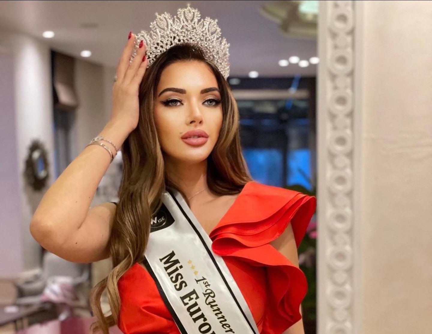 Miss Romania Anna Maria first runner up in miss Europe 2021 - صورة مميزة صورة مميزة: Miss Romania Anna Maria first runner up in miss Europe 2021