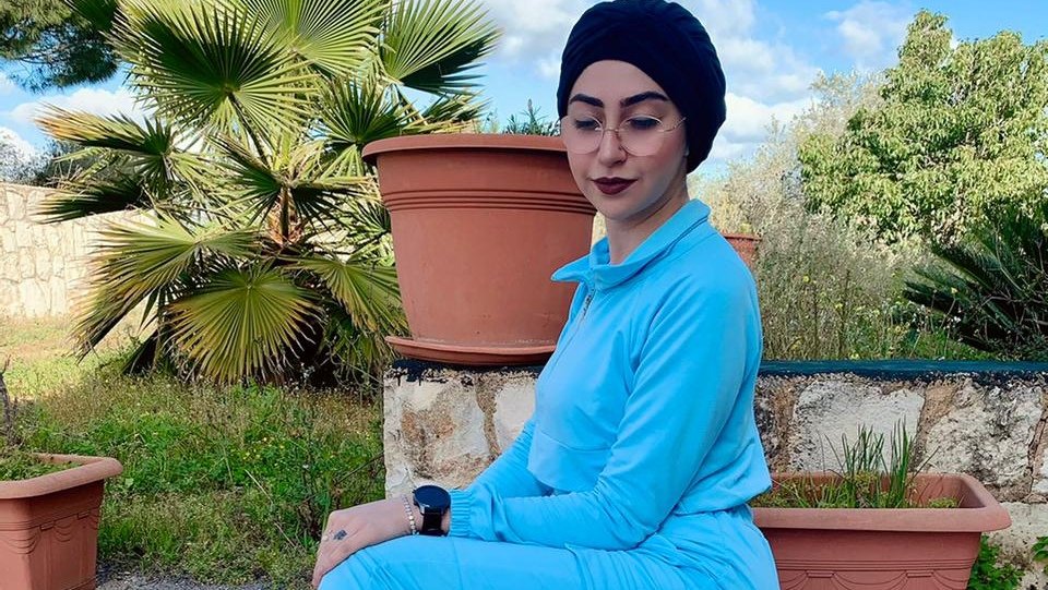 الموديل حياة نور الدين تبلغ عتبة ال١٠٠ ألف متابع على انستغرام
