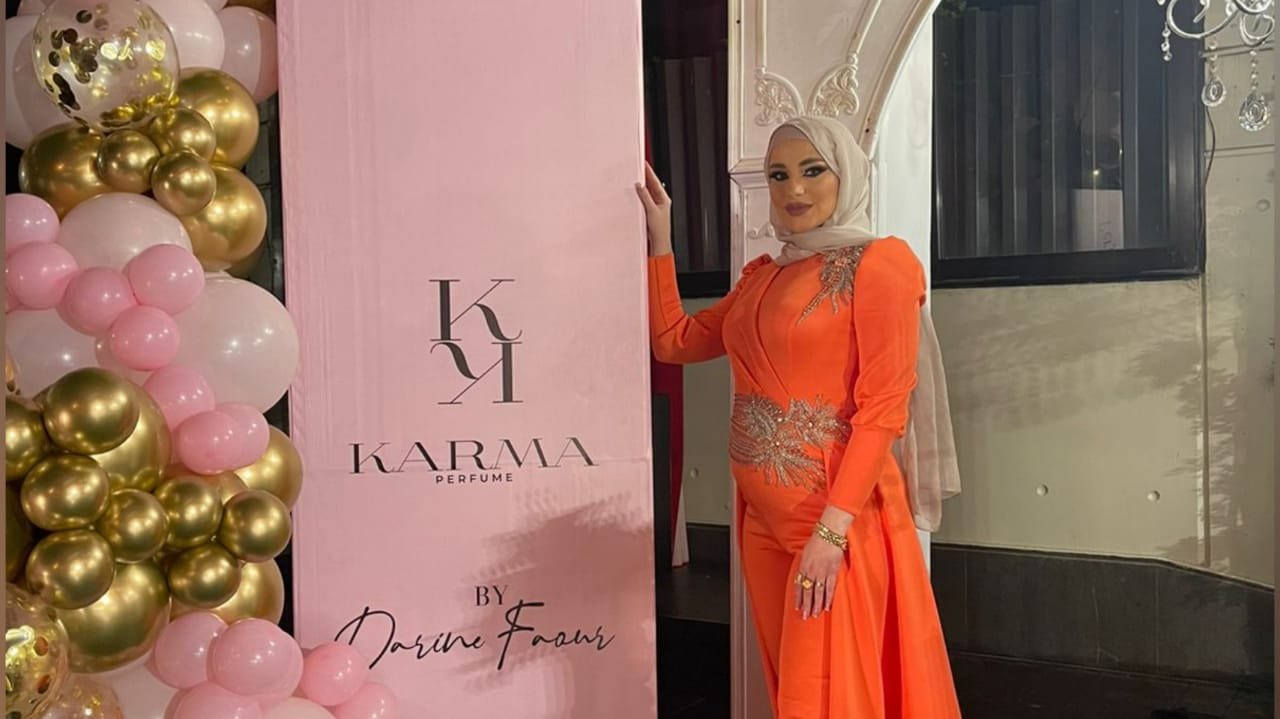 صورة مميزة: الإنفلونسر دارين فاعور تحتفل بإطلاق عطرها الأول “Karma”