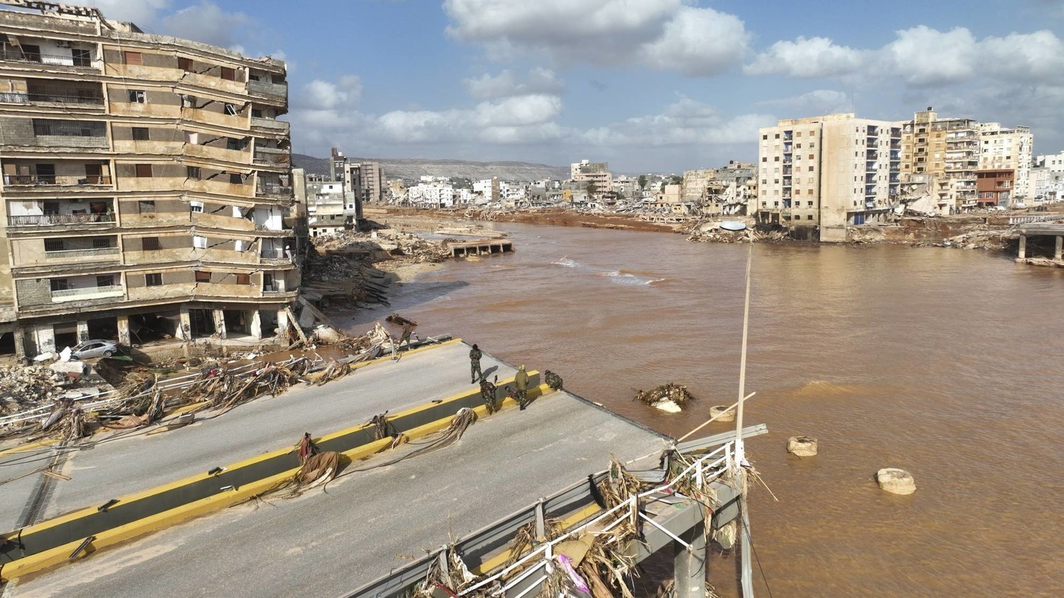 صورة مميزة: 5300 قتيل في ليبيا جراء إعصار دانيال ومناشدات لتوفير المساعدات