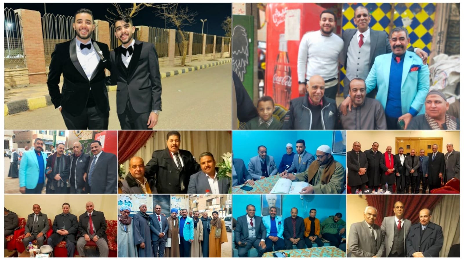 صورة مميزة: المستشار مصطفى الحملي يحتفل بحفل زفاف نجله بحضور بعض الشخصيات العامة
