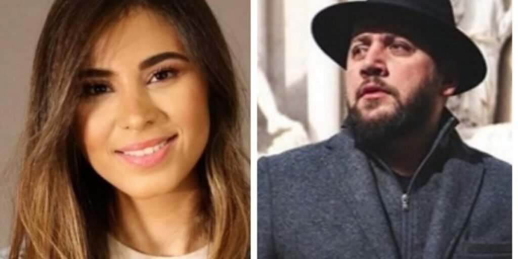 النّجمة رولا قادري والمنتج مجد جعجع في بث مباشر مشترك