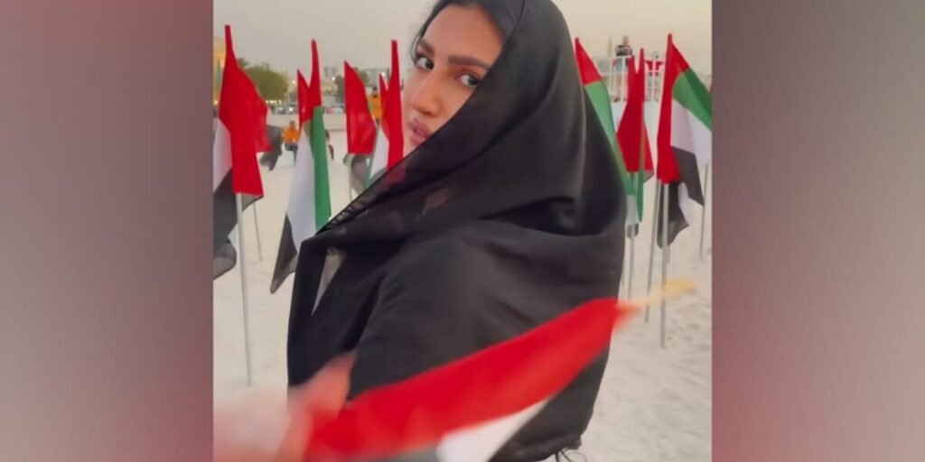 كارول عطية تتصدر العناوين في اليوم الوطني الإماراتي