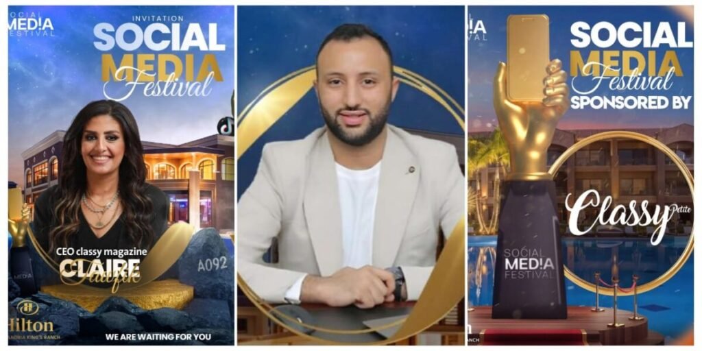 مهرجان Social Media Festival يكرم مجلة كلاسي برئاسة كلير توفيق كأفضل منصة إعلامية لعام 2024