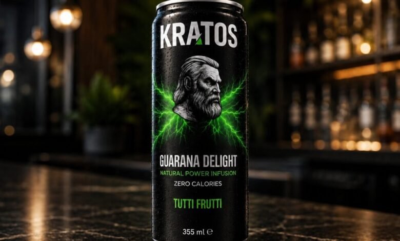 KRATOS Energy Drink Delivers Clean Energy Without Compromise