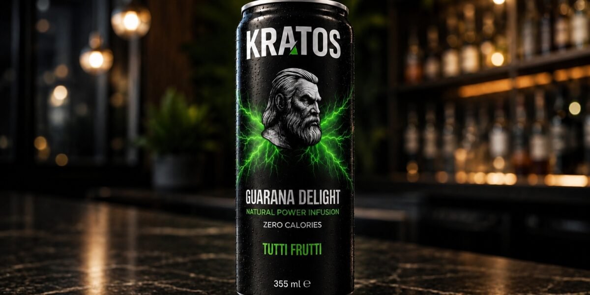 صورة مميزة: KRATOS Energy Drink Delivers Clean Energy Without Compromise