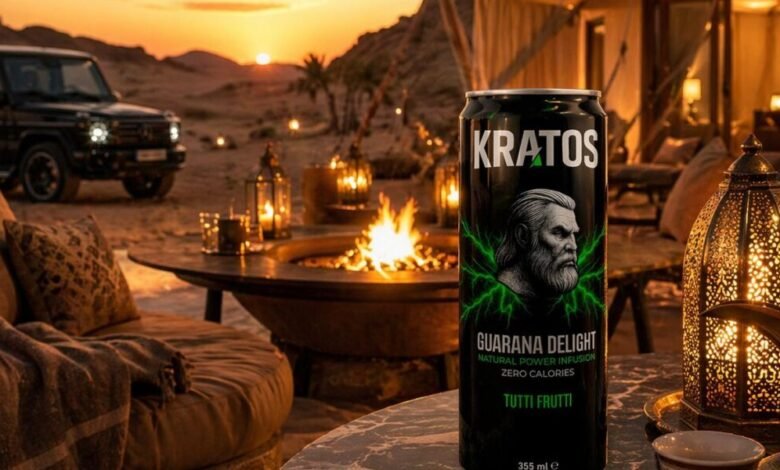 KRATOS & Co البرتغالية تُطلق كراتوس في المملكة السعودية مشروب الطاقة الذي لا يشبه أي مشروب آخر