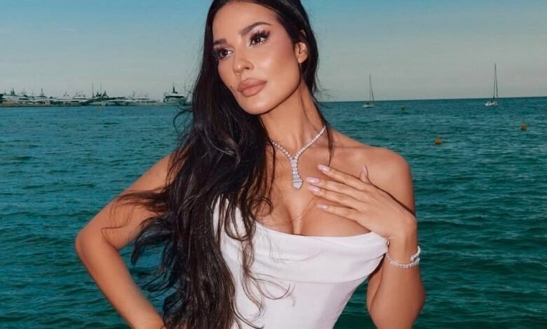 أناقة لبنانية تتلألأ في كان نادين نسيب نجيم تذهل الحضور