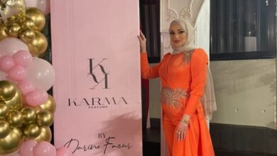 الإنفلونسر دارين فاعور تحتفل بإطلاق عطرها الأول Karma