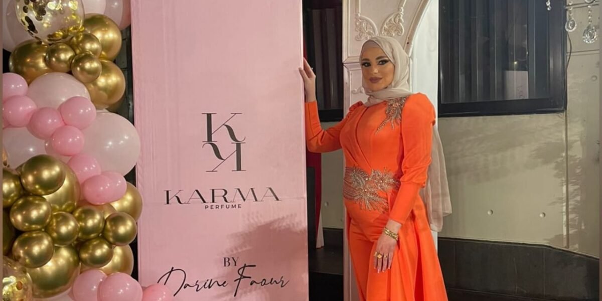 صورة مميزة: الإنفلونسر دارين فاعور تحتفل بإطلاق عطرها الأول Karma