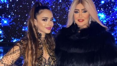 الفنانة كارولينا كرم في إطلالة ة بمسلسل لحم غزال
