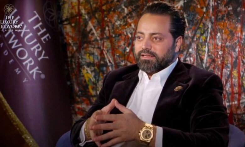 المدير التنفيذي لمجموعة The Luxury Network فارس غطاس ليست العناصر المادية ما فقدته نشاطات الشبكة
