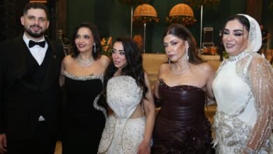داليا مطر تحتفل بزفاف نجلها عبد الإله كارزون بحفل أسطوري في القاهرة