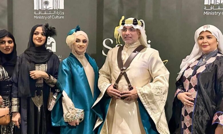 رغد سندي تطل بفستان المليون و النصف غرزة في كأس السعودية بالرياض برعاية نادي رواد الأزياء