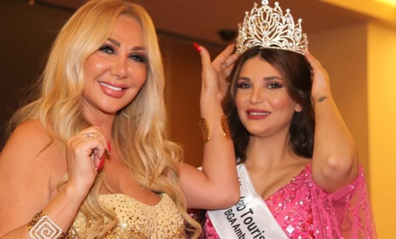 رنيم كيلاني تتربع على عرش الجمال وتحصل على لقب سفيرة في لبنان