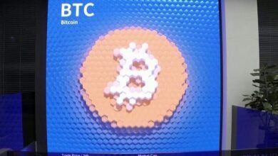 سعر بيتكوين يهبط لأدنى مستوى في 6 أسابيع