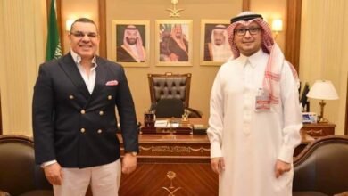 سفير خادم الحرمين الشريفين في لبنان يستقبل سفير جمهورية مصر