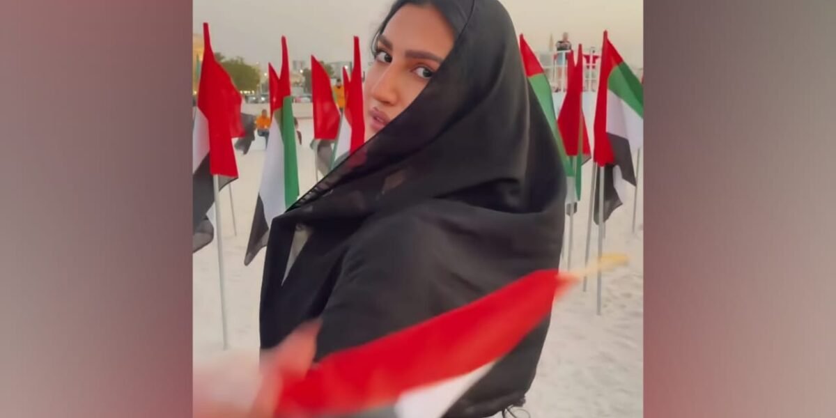 كارول عطية تتصدر العناوين في اليوم الوطني الإماراتي