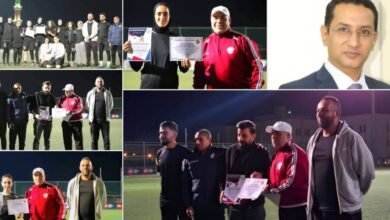 منظمة الضمير العالمي تبرز الدور الرياضي وتكرّم أبطال الكرة الأردنية