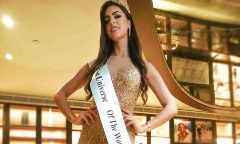 نجاح يسطر التاريخ Miss Universe of the World Nagila Saleh تتألق في مهرجان AFDAL الدولي