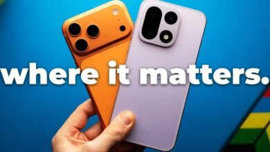 يُظهر OnePlus 15 Vs iPhone 17 Pro Max الفرق الحقيقي. ()